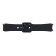 Curea Sport Samsung Galaxy Watch 4 40mm, ET-SFR86SBE, Silicon, Black (Bakr, ET-SFR86SBEGEU) by www.silkase.ro