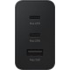 Încărcător de Rețea Samsung Trio EP-T6530NBE, 65W, 2x USB-C, 1x USB-A, Negru (Cabluri Telefon, EP-T6530NBEGEU) by www.silkase.ro