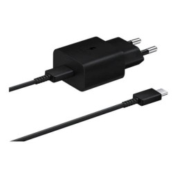 Pachet Încărcător Rețea Samsung (EP-T1510XBE) USB-C, 15W + Cablu USB-C, Negru Pachet Încărcător Rețea Samsung (EP-T1510XBE) USB-C, 15W + Cablu USB-C, Negru
