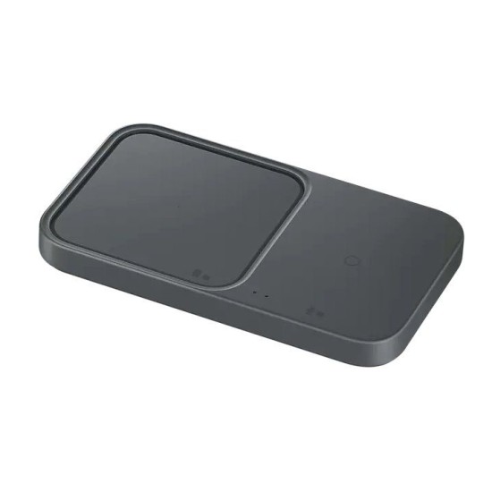 Încărcător Wireless Samsung DUO Pad EP-P5400TBE, Negru, cu Adaptor Inclus (Bakr, EP-P5400TBEGEU) by www.silkase.ro
