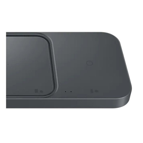 Încărcător Wireless Samsung DUO Pad EP-P5400TBE, Negru, cu Adaptor Inclus (Bakr, EP-P5400TBEGEU) by www.silkase.ro