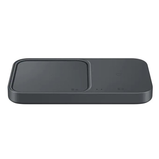 Încărcător Wireless Samsung DUO Pad EP-P5400TBE, Negru, cu Adaptor Inclus (Bakr, EP-P5400TBEGEU) by www.silkase.ro