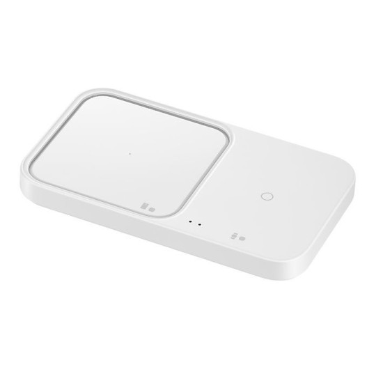 Pad Încărcare Wireless Original Samsung DUO (EP-P5400BWE), 15W, Alb Pad Încărcare Wireless Original Samsung DUO (EP-P5400BWE), 15W, Alb (Bakr, EP-P5400BWEGEU) by www.silkase.ro