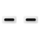 Cablu de Date Original Samsung (EP-DX510JWE) USB-C la USB-C, 5A, 1.8m, Alb (Bakr, EP-DX510JWEGEU) by www.silkase.ro