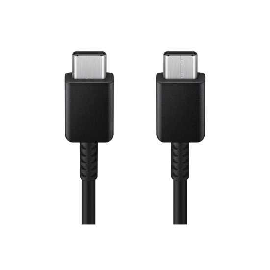 Cablu de Date Original Samsung (EP-DX310JBE) USB-C la USB-C, 3A, 1.8m, Negru Cablu de Date Original Samsung (EP-DX310JBE) USB-C la USB-C, 3A, 1.8m, Negru (Bakr, EP-DX310JBEGEU) by www.silkase.ro