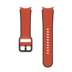 Curea Sport Originală Samsung ET-STR90SRE Galaxy Watch 4 / 5 Pro, Two-tone 20mm, S/M, Roșu