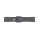 Curea Sport Samsung Galaxy Watch 4 / 4 Classic / 5 / 5 Pro, 20mm, S/M, Graphite Curea Sport Samsung Galaxy Watch 4 / 4 Classic / 5 / 5 Pro, 20mm, S/M, Graphite (Bakr, ET-SFR90SJEGEU) by www.silkase.ro