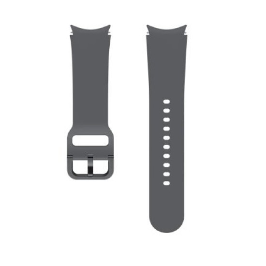 Curea Sport Samsung Galaxy Watch 4 / 4 Classic / 5 / 5 Pro, 20mm, S/M, Graphite Curea Sport Samsung Galaxy Watch 4 / 4 Classic / 5 / 5 Pro, 20mm, S/M, Graphite (Bakr, ET-SFR90SJEGEU) by www.silkase.ro