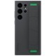 Husa Originala Samsung Silicone Cover with Strap pentru Galaxy S23 Ultra, Black (EF-GS918TBE) (Bakr, EF-GS918TBEGWW) by www.silkase.ro