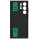 Husa Originala Samsung Silicone Cover with Strap pentru Galaxy S23 Ultra, Black (EF-GS918TBE) (Bakr, EF-GS918TBEGWW) by www.silkase.ro