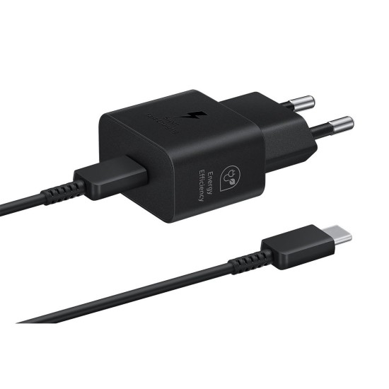 Încărcător Retea Samsung USB-C 25W Travel Charger + Cablu Date USB-C Negru EP-T2510XBE Încărcător Retea Samsung USB-C 25W Travel Charger + Cablu Date USB-C Negru EP-T2510XBE (Încărcătoare Rețea, EP-T2510XBEGEU) by www.silkase.ro