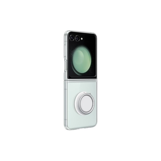 Husă Originală Samsung Clear Gadget Cover pentru Galaxy Z Flip 5, Transparentă (EF-XF731CTE) (Bakr, EF-XF731CTEGWW) by www.silkase.ro