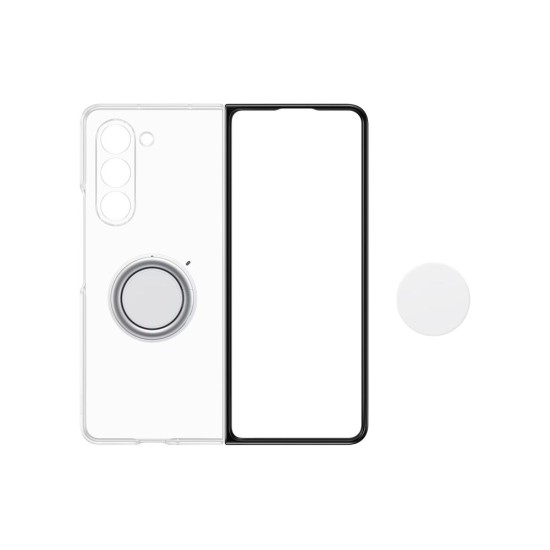 Husa Originala Samsung Clear Gadget Cover pentru Galaxy Z Fold 5, Transparenta Husa Originala Samsung Clear Gadget Cover pentru Galaxy Z Fold 5, Transparenta (Bakr, EF-XF946CTEGWW) by www.silkase.ro