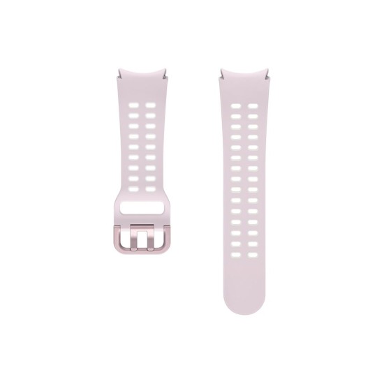 Curea Originală Samsung Extreme Sport pentru Galaxy Watch 6 / 6 Classic, S/M, Mov/Alb (Bakr, ET-SXR93SVEGEU) by www.silkase.ro