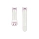 Curea Originală Samsung Extreme Sport pentru Galaxy Watch 6 / 6 Classic, S/M, Mov/Alb (Bakr, ET-SXR93SVEGEU) by www.silkase.ro
