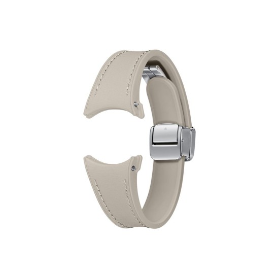 Curea Samsung Galaxy Watch 6 / 6 Classic D-Buckle Leather Strap (Vegan) S/M ET-SHR93SAE (Bakr, ET-SHR93SAEGEU) by www.silkase.ro