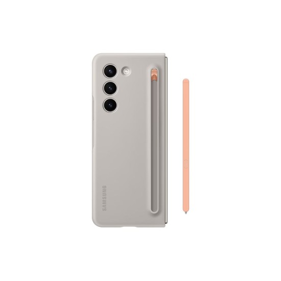 Husă de Protecție Samsung EF-OF94PCUE cu S Pen inclus pentru Galaxy Z Fold 5, Sand Husă de Protecție Samsung EF-OF94PCUE cu S Pen inclus pentru Galaxy Z Fold 5, Sand (Bakr, EF-OF94PCUEGWW) by www.silkase.ro