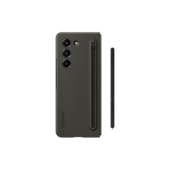 Husă Originală Samsung Protective Cover cu S Pen pentru Galaxy Z Fold 5, Graphite (Bakr, EF-OF94PCBEGWW) by www.silkase.ro