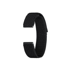 Curea Textilă Originală Samsung Cloth Strap pentru Galaxy Watch 6 / 6 Classic, M/L, Neagra