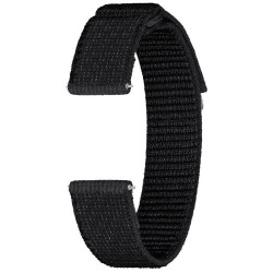 Curea Textilă Originală Samsung Cloth Strap pentru Galaxy Watch 6 / 6 Classic, S/M, Neagra