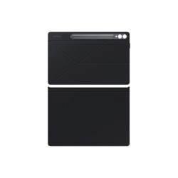 Husa Tableta Samsung Smart Book Cover pentru Galaxy Tab S9+ / S9 FE+, Black