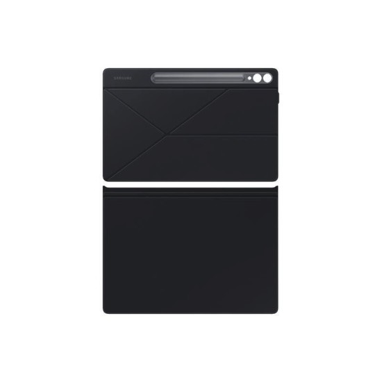 Husa Tableta Samsung Smart Book Cover pentru Galaxy Tab S9+ / S9 FE+, Black (Bakr, EF-BX810PBEGWW) by www.silkase.ro