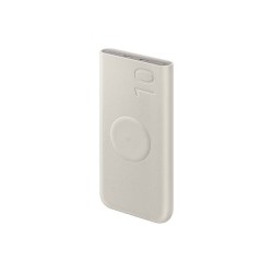 Baterie Externă Samsung Wireless Powerbank EB-U2510XUE, 10000mAh, 25W, 2x USB-C, Beige
