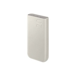 Baterie Externă Samsung EB-P4520XUE, 3x USB-C, 45W, 20000mAh, Beige