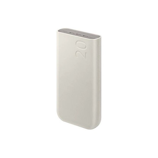 Baterie Externă Samsung EB-P4520XUE, 3x USB-C, 45W, 20000mAh, Beige Baterie Externă Samsung EB-P4520XUE, 3x USB-C, 45W, 20000mAh, Beige (Bakr, EB-P4520XUEGEU) by www.silkase.ro