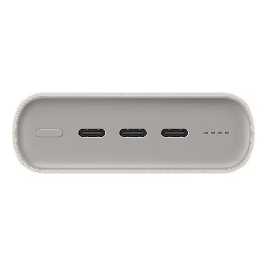 Baterie Externă Samsung EB-P4520XUE, 3x USB-C, 45W, 20000mAh, Beige Baterie Externă Samsung EB-P4520XUE, 3x USB-C, 45W, 20000mAh, Beige (Bakr, EB-P4520XUEGEU) by www.silkase.ro