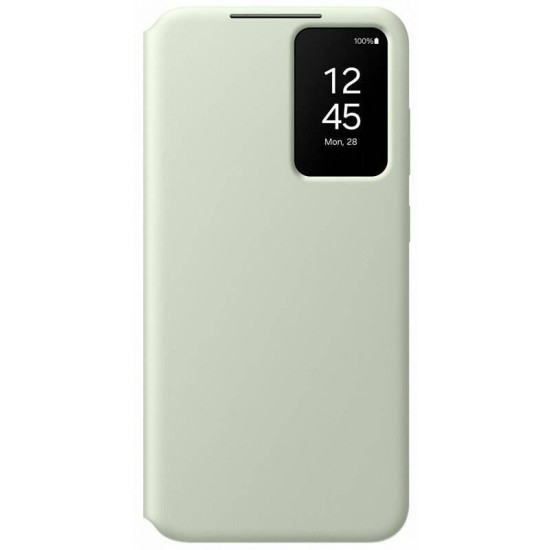 Husa Originala Samsung Smart View Case pentru Galaxy S24+, Verde Deschis Husa Originala Samsung Smart View Case pentru Galaxy S24+, Verde Deschis (Bakr, EF-ZS926CGEGWW) by www.silkase.ro