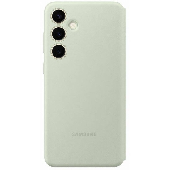 Husa Originala Samsung Smart View Case pentru Galaxy S24+, Verde Deschis Husa Originala Samsung Smart View Case pentru Galaxy S24+, Verde Deschis (Bakr, EF-ZS926CGEGWW) by www.silkase.ro