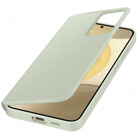 Husa Originala Samsung Smart View Case pentru Galaxy S24+, Verde Deschis Husa Originala Samsung Smart View Case pentru Galaxy S24+, Verde Deschis (Bakr, EF-ZS926CGEGWW) by www.silkase.ro