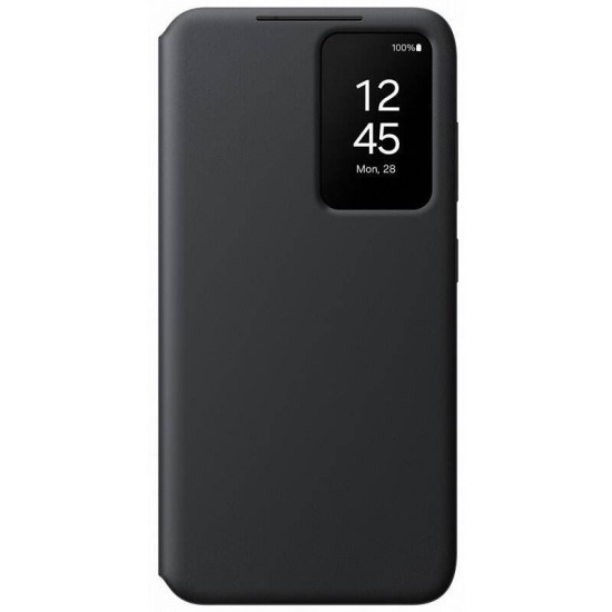 Husa Originala Samsung Smart View Case pentru Galaxy S24, Neagra Husa Originala Samsung Smart View Case pentru Galaxy S24, Neagra (Bakr, EF-ZS921CBEGWW) by www.silkase.ro