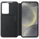 Husa Originala Samsung Smart View Case pentru Galaxy S24, Neagra Husa Originala Samsung Smart View Case pentru Galaxy S24, Neagra (Bakr, EF-ZS921CBEGWW) by www.silkase.ro