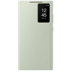 Husa Originala Samsung Smart View Case pentru Galaxy S24 Ultra, Verde Deschis