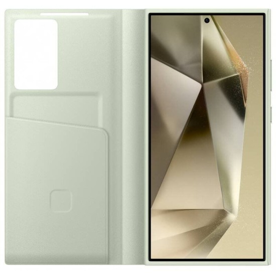 Husa Originala Samsung Smart View Case pentru Galaxy S24 Ultra, Verde Deschis Husa Originala Samsung Smart View Case pentru Galaxy S24 Ultra, Verde Deschis (Bakr, EF-ZS928CGEGWW) by www.silkase.ro