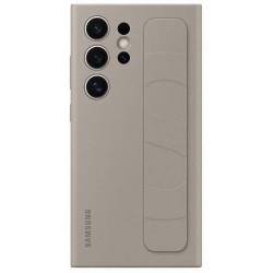 Husă Samsung Standing Grip Cover pentru Galaxy S24 Ultra, Taupe