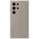 Husă Samsung Standing Grip Cover pentru Galaxy S24 Ultra, Taupe (Bakr, EF-GS928CUEGWW) by www.silkase.ro