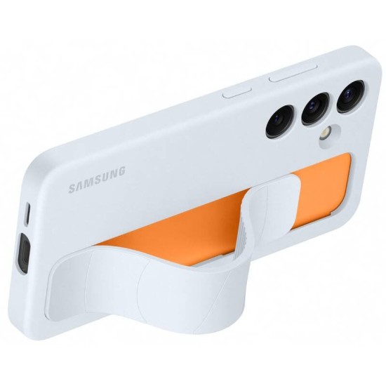 Husa Originala Samsung Standing Grip Cover pentru Galaxy S24, Albastru Deschis Husa Originala Samsung Standing Grip Cover pentru Galaxy S24, Albastru Deschis (Bakr, EF-GS921CLEGWW) by www.silkase.ro