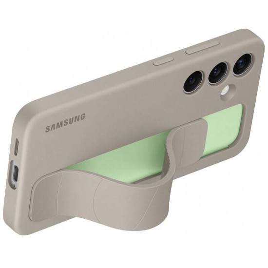 Husă Originală Samsung Standing Grip Cover pentru Galaxy S24, Taupe (EF-GS921CUE) Husă Originală Samsung Standing Grip Cover pentru Galaxy S24, Taupe (EF-GS921CUE) (Bakr, EF-GS921CUEGWW) by www.silkase.ro