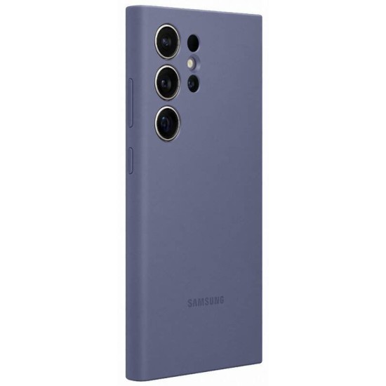 Husa Originala Samsung Silicone Cover pentru Galaxy S24 Ultra, Mov Husa Originala Samsung Silicone Cover pentru Galaxy S24 Ultra, Mov (Bakr, EF-PS928TVEGWW) by www.silkase.ro