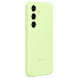 Husa Originala Samsung Silicone Cover pentru Galaxy S24, Verde (Lime)