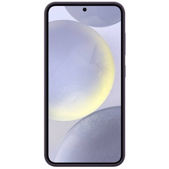 Husă Originală Samsung Silicone Cover pentru Galaxy S24, Dark Violet (EF-PS921TEE) (Bakr, EF-PS921TEEGWW) by www.silkase.ro