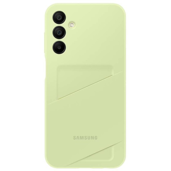 Husă de Protecție Samsung Card Slot Cover pentru Galaxy A15 4G/5G, Lime (Bakr, EF-OA156TMEGWW) by www.silkase.ro