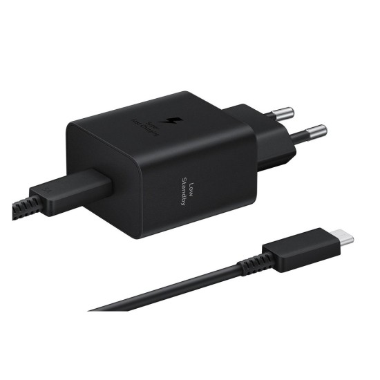 Încărcător de Retea Samsung EP-T4511XBE 45W USB-C cu Cablu USB-C inclus, Black Încărcător de Retea Samsung EP-T4511XBE 45W USB-C cu Cablu USB-C inclus, Black (Încărcătoare Rețea, EP-T4511XBEGEU) by www.silkase.ro