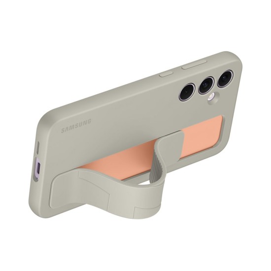 Husa Originala Samsung Standing Grip Cover pentru Galaxy A55 5G, Gri Husa Originala Samsung Standing Grip Cover pentru Galaxy A55 5G, Gri (Bakr, EF-GA556TJEGWW) by www.silkase.ro