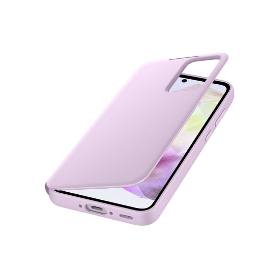 Husa Originala Samsung Smart View Case pentru Galaxy A35 5G, Mov (Lavender) Husa Originala Samsung Smart View Case pentru Galaxy A35 5G, Mov (Lavender) (Bakr, EF-ZA356CVEGWW) by www.silkase.ro