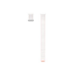 Curea Textilă Originală Samsung (20mm) pentru Galaxy Watch 4/5/6/7, S/M, Roz/Alb