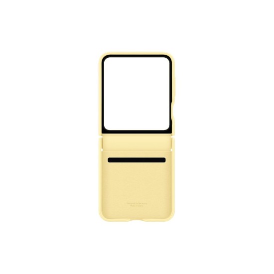 Husa Originala Samsung KindSuit Case pentru Galaxy Z Flip 6 / 7 FE, Galbena Husa Originala Samsung KindSuit Case pentru Galaxy Z Flip 6 / 7 FE, Galbena (Bakr, EF-VF741PYEGWW) by www.silkase.ro